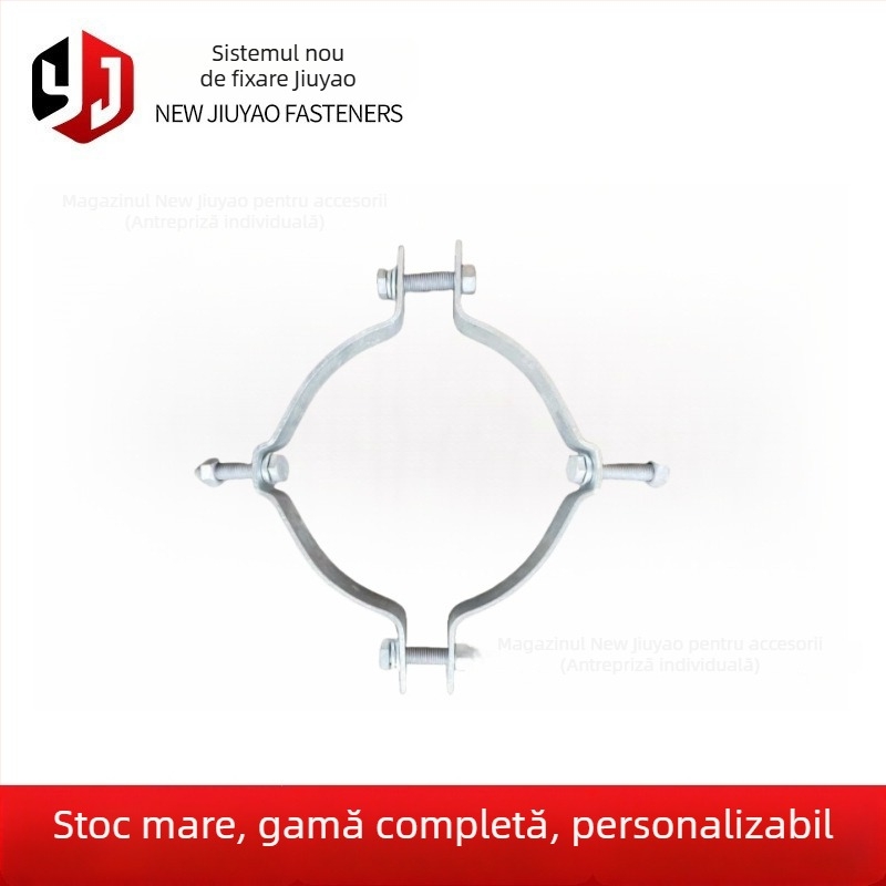 Flat iron hoop | Brand: New Jiuyao; Aplicații: facilități de transport; suporturi fotovoltaice; instalații electrice