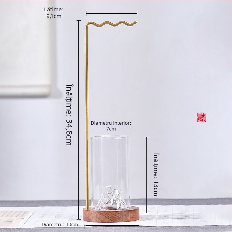 Suport metalic multifunctional pentru pixuri și pensule, cu agățare (fără imprimare de logo, fără personalizare)