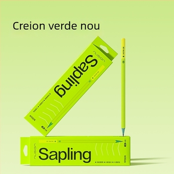 Creion din lemn HB/2B pentru elevi – scriere și desen (Brand: Deli; Grafit: HB/2B; Material: Lemn; Utilizare: Scriere și desen)