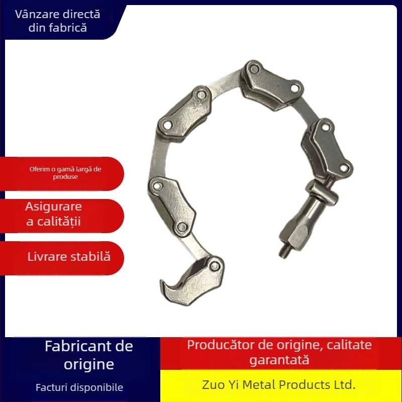 Clemă de lanț vid, din oțel inoxidabil, aliaj de aluminiu KF NW16/NW25/NW40/NW50/63/80