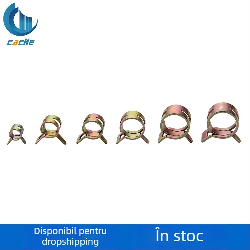 Colier furtun, Standard Național, 60 bucăți, Brand Canchen Electric; destinat furtunurilor de aer, conductelor de combustibil, țevi din silicon