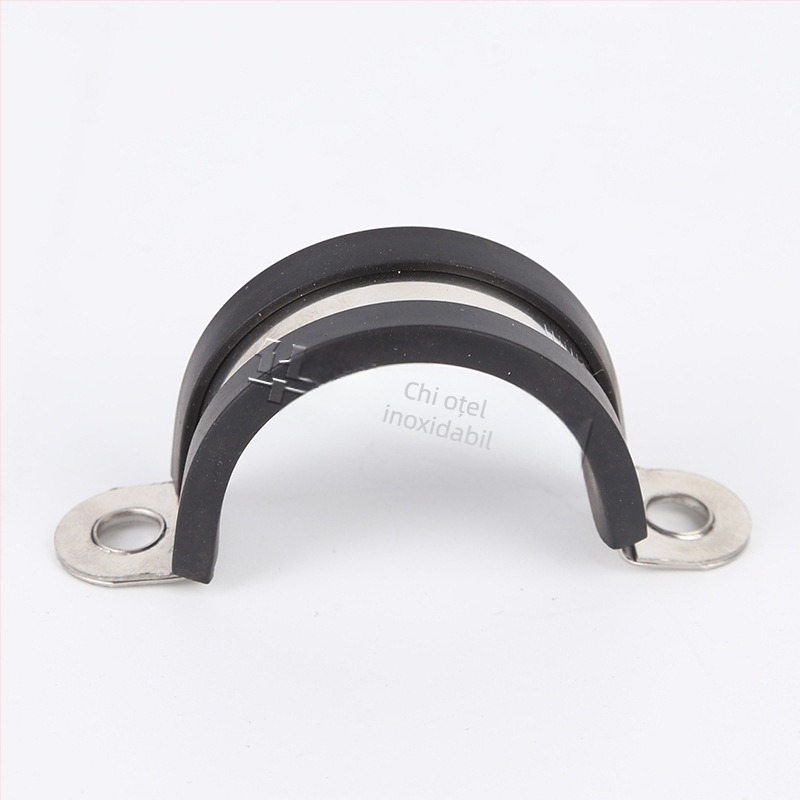 Cleme U din oțel inoxidabil 304 pentru țevi și cabluri, diametre nominale și de fixare reglabile