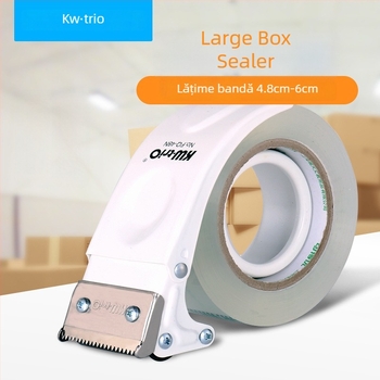 Tăietor metal pentru bandă de mână și sigiliu pentru cutii, model FQ-60N, marcă Can be excellent, greutate 220 g