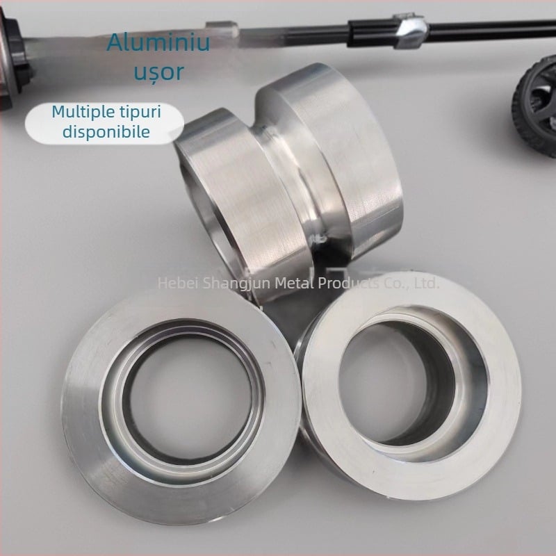 Rola din aluminiu cu roți în formă de V, formă de U și rulment, tracțiune cu cablu, roată industrială pentru uși glisante și șine rotunde — Shang Jun