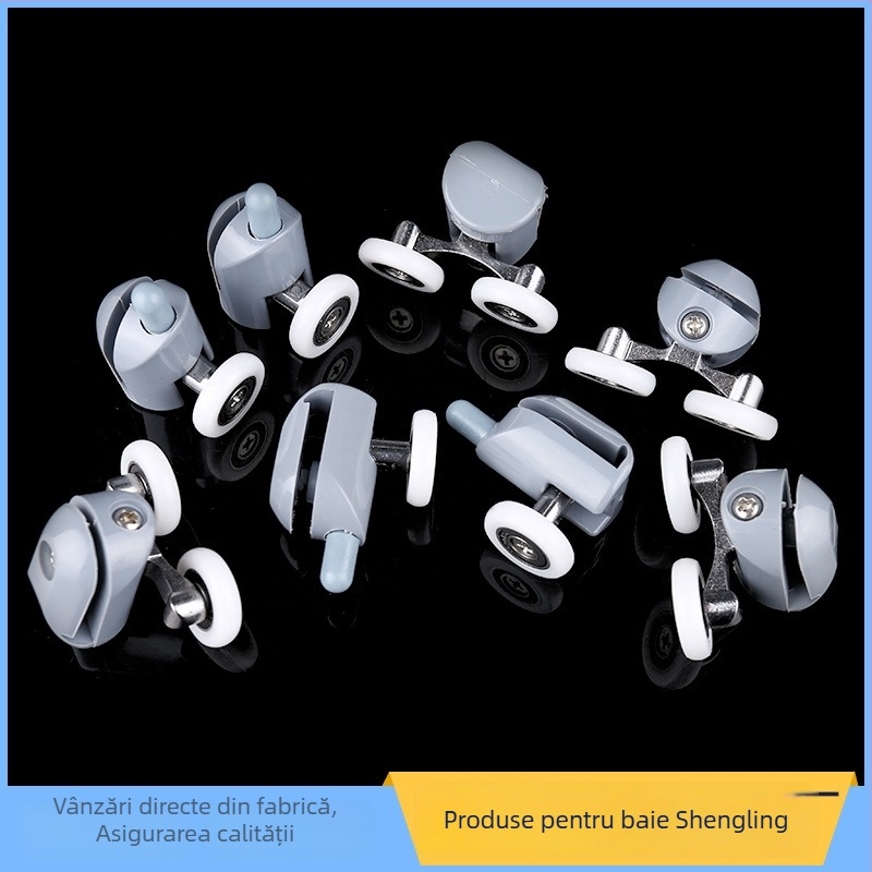 Roată din nylon pentru ușă glisantă, pentru baie, Sheng Ling, modelul 456, origine Ningbo