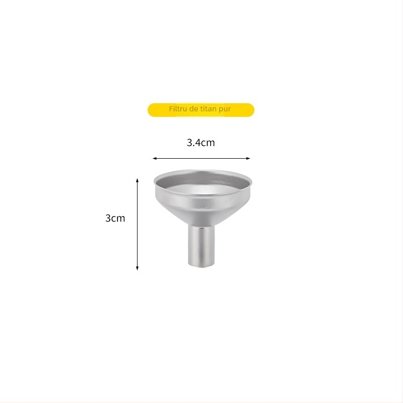 Snow Rock Flacon de vin din titan pur — rotund, compact și portabil pentru exterior, sigilat
