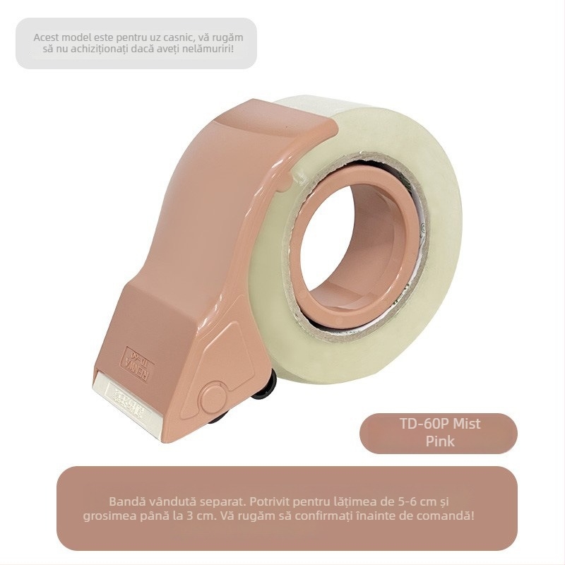 Tăietor de bandă manual și aparat de sigilat TD-60P/TD-60G/TD-60BL – carcasă din plastic, brand And renwa, greutate 110 g