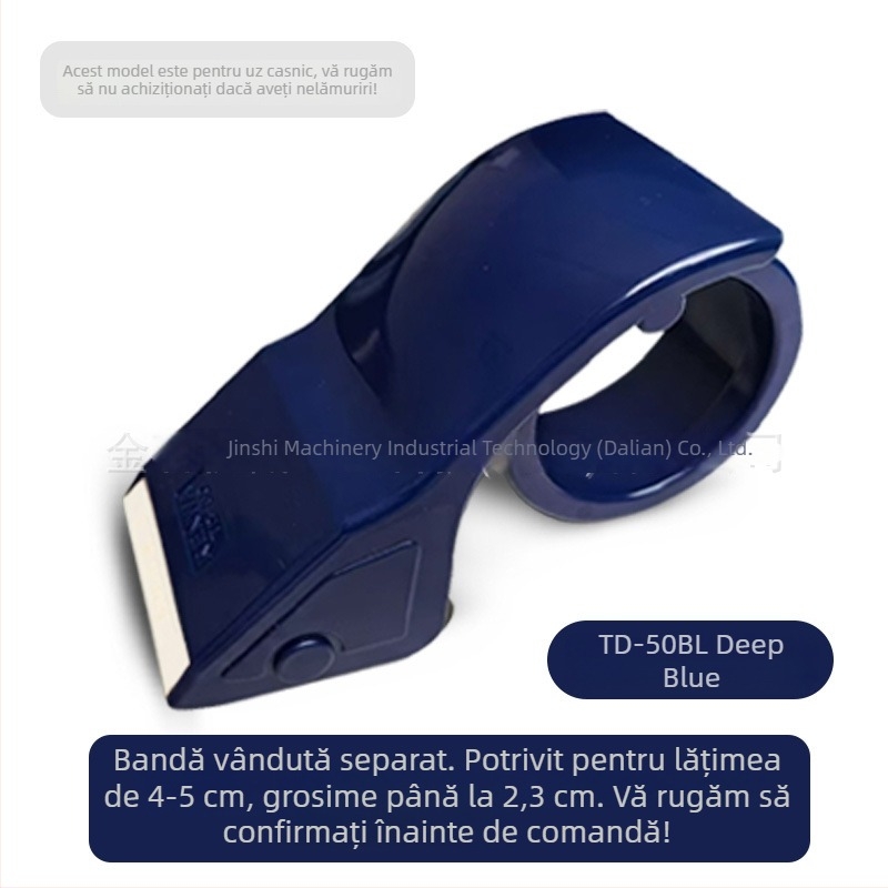 Tăietor de bandă manual și aparat de sigilat TD-60P/TD-60G/TD-60BL – carcasă din plastic, brand And renwa, greutate 110 g