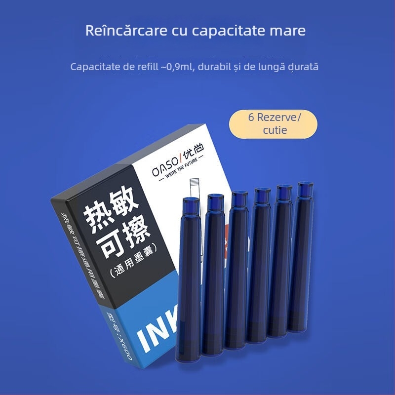 Youshang (0AS0) cerneală pentru stilou – înlocuibilă, pachet cu 6 bucăți