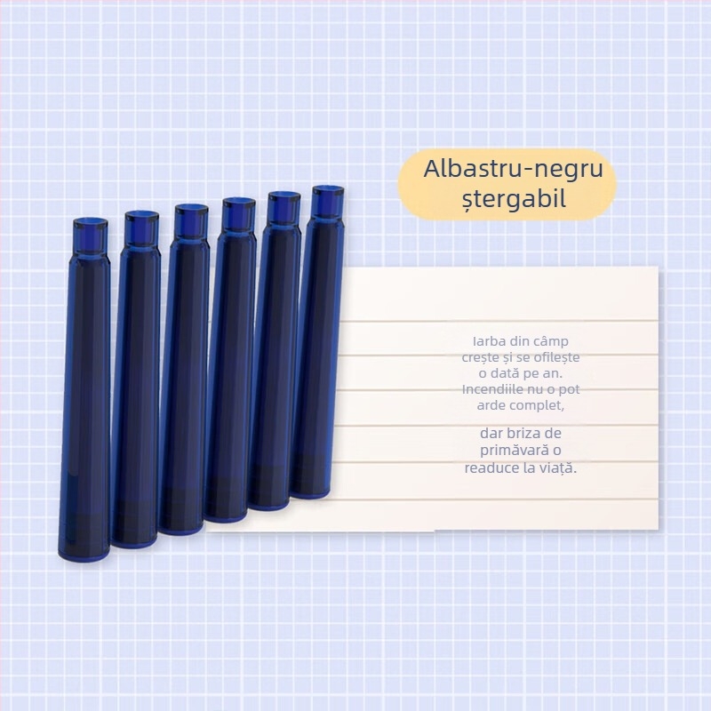 Youshang (0AS0) cerneală pentru stilou – înlocuibilă, pachet cu 6 bucăți