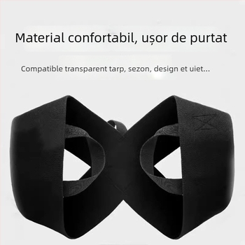 Bandă de corectare a posturii cu bretele deschise, poliester, sprijin pentru spate, design invizibil