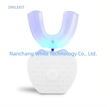 Smilekit periuță de dinți electrică în formă de U, reîncărcabilă, Model 01, pentru adulți