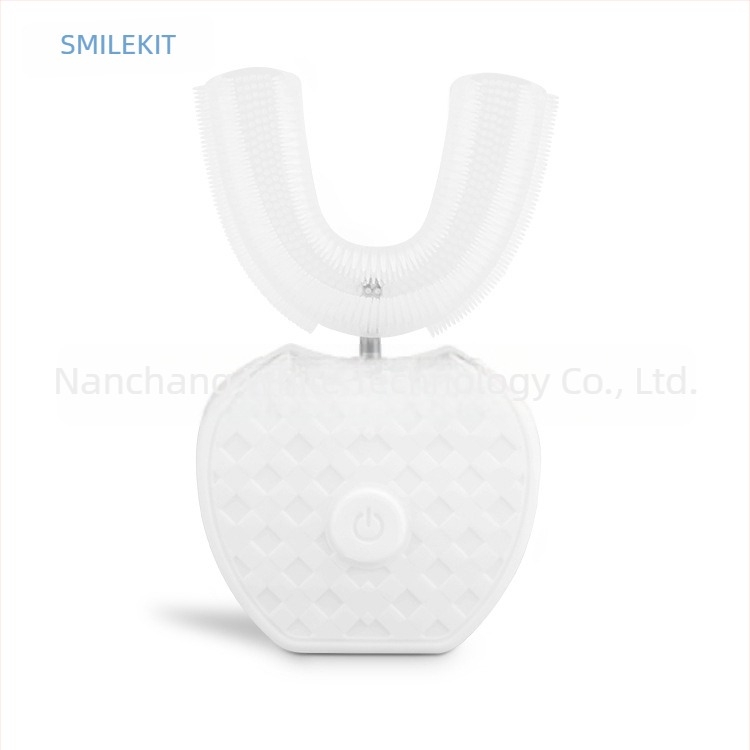 Smilekit periuță de dinți electrică în formă de U, reîncărcabilă, Model 01, pentru adulți