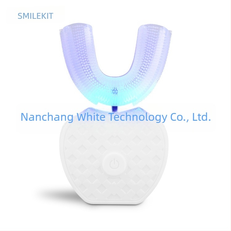 Smilekit periuță de dinți electrică în formă de U, reîncărcabilă, Model 01, pentru adulți