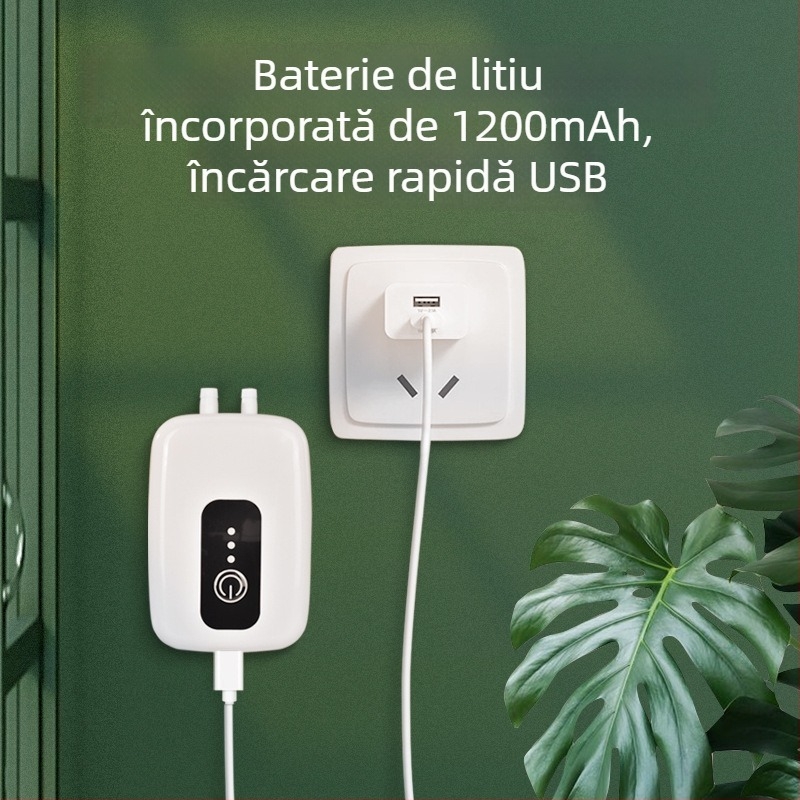 Pompa electrică pentru extracția vinului cu filtru și separator, dispozitiv compact, automat