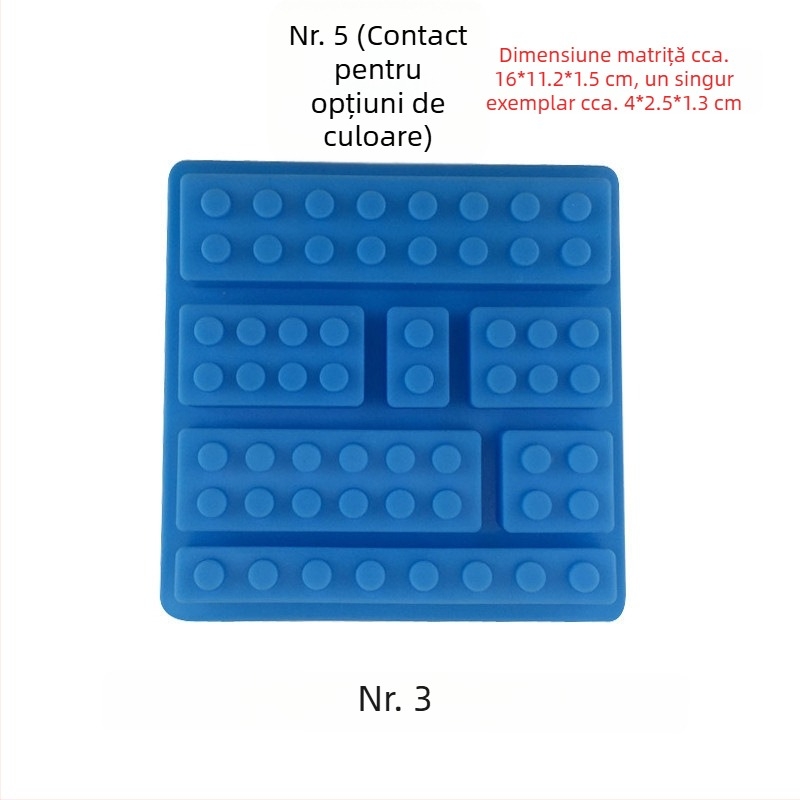 Formă din silicon pentru copt cu formă neregulată (Material: silicon; Utilizare: coacere; Ambalare: OPP individual)