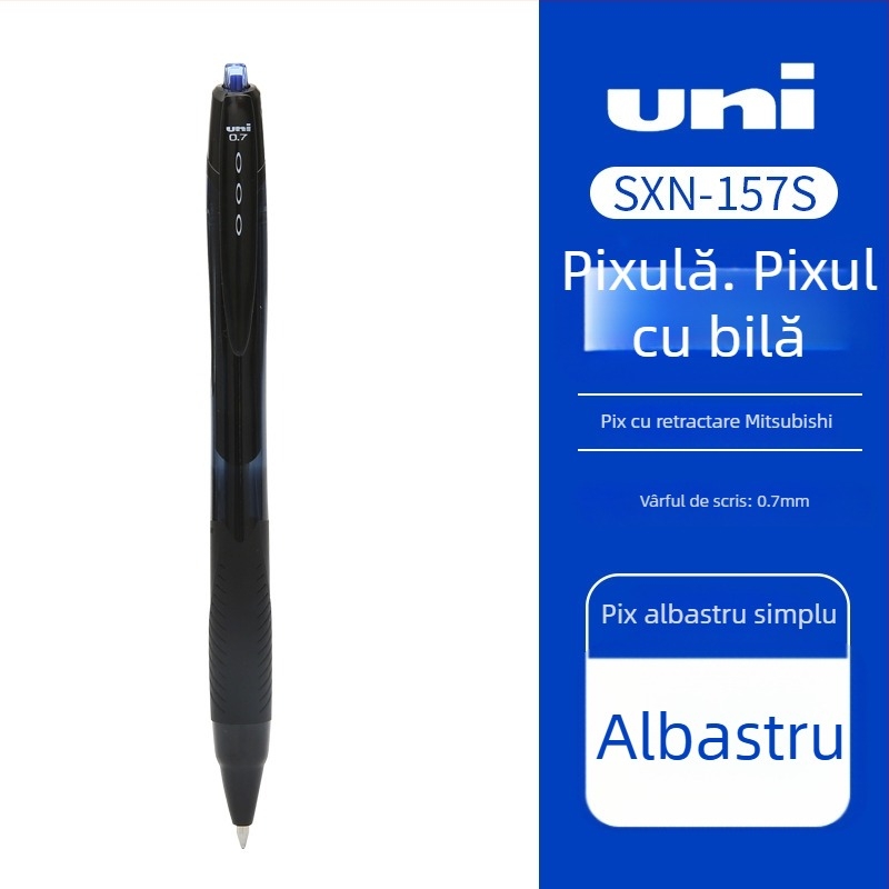 Pix cu bilă uni/Mitsubishi – Tip apăsat, Vârf cu bilă, Ambalare în cutie, 0,01 kg/buc