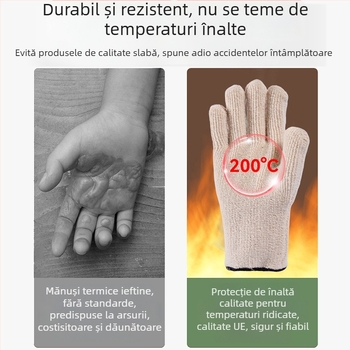 Taodun Mănuși pentru temperaturi înalte – anti arsuri, mănuși rezistente la căldură