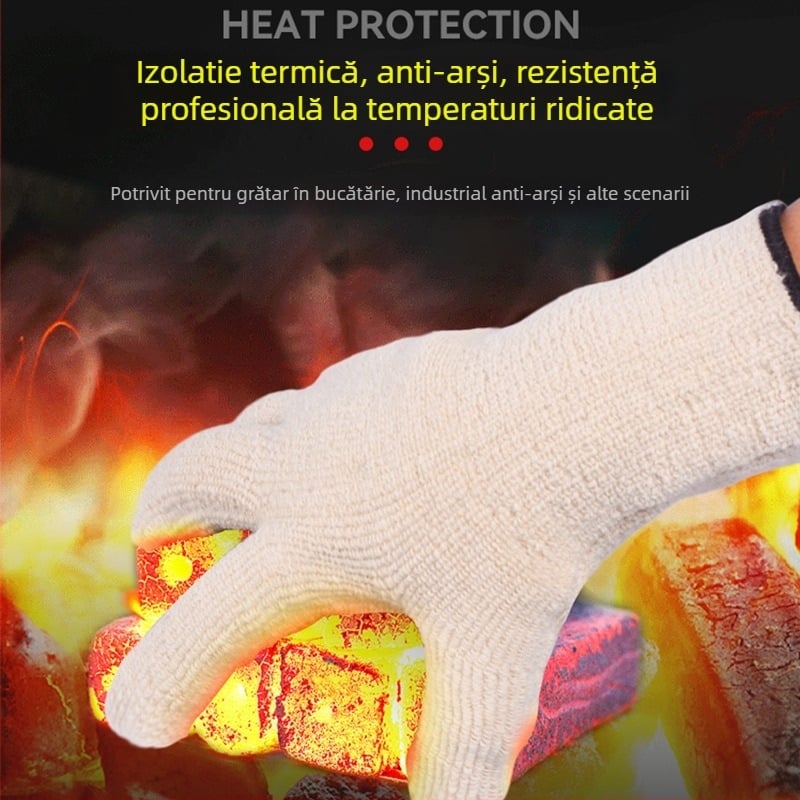 Taodun Mănuși pentru temperaturi înalte – anti arsuri, mănuși rezistente la căldură
