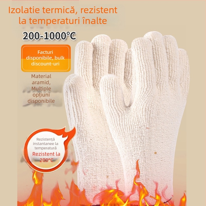 Taodun Mănuși pentru temperaturi înalte – anti arsuri, mănuși rezistente la căldură