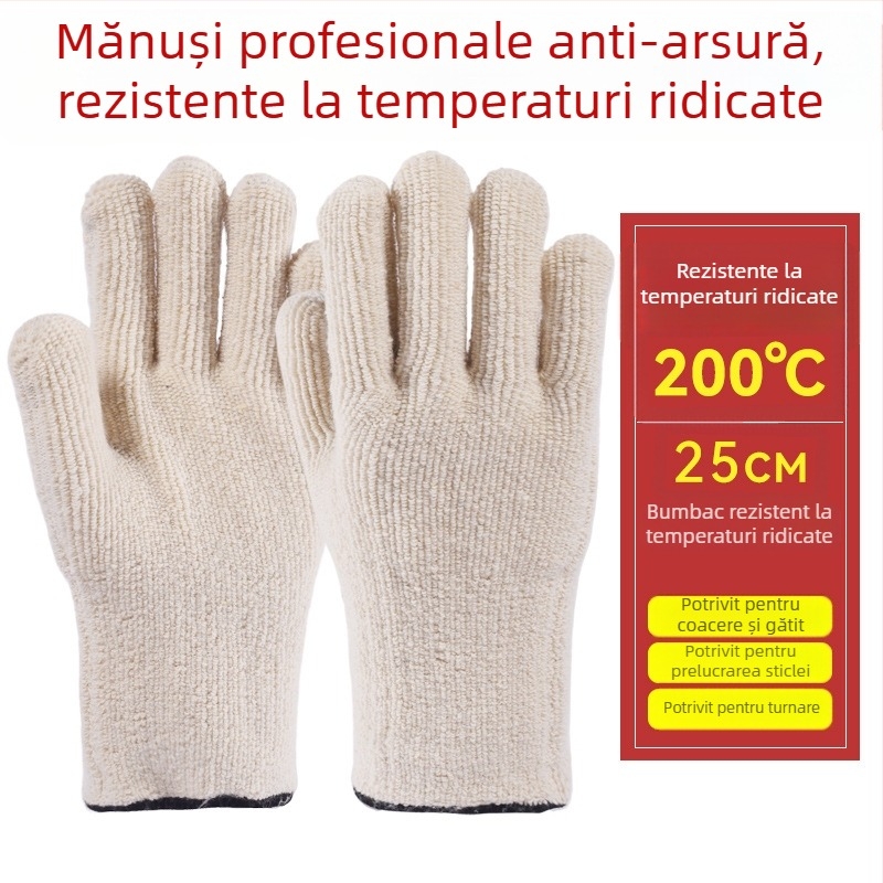 Taodun Mănuși pentru temperaturi înalte – anti arsuri, mănuși rezistente la căldură