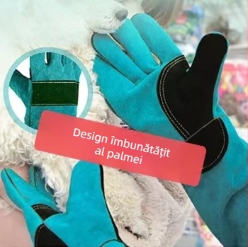 Mănuși de sudură Li Yonggao din piele de vită – protecție anti-mușcături și zgârieturi pentru sudură