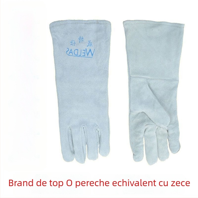 Mănuși de sudură din piele de vită – rezistente la căldură, uzură și temperaturi înalte