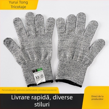 Mănuși anti-tăiere HPPE Wen Tao | (Material: HPPE; Domenii de utilizare: Producția de mașini, Procesarea sticlei, Construcții; Funcție: Protecție la tăieri)