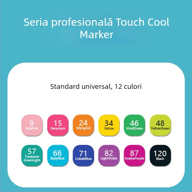 Marker pen pentru elevi – pictură, desen și scriere (Touch Young)