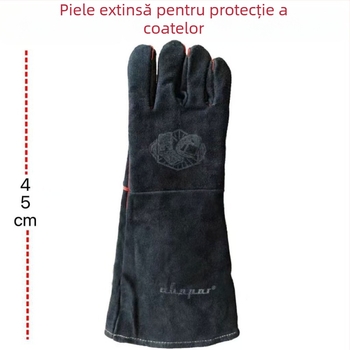 Tubata mănuși de sudură din piele de vacă pentru sudură