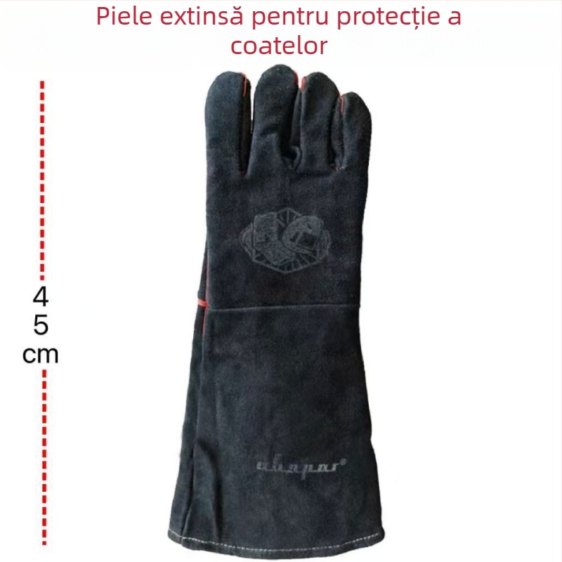 Tubata mănuși de sudură din piele de vacă pentru sudură