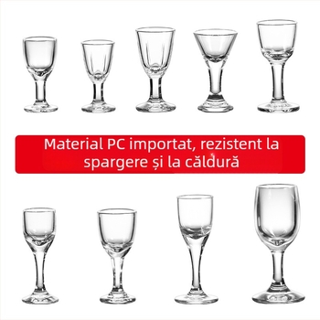 Prosperity pahar plastic pentru băuturi spirtoase, capacitate 1–100 ml, calitate premium, stil simplu