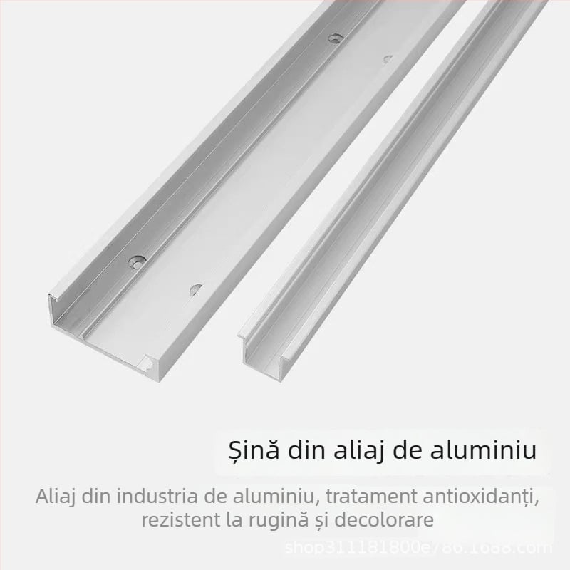 Hardvare pentru uși glisante din aluminiu – Vishunda OEM, încărcare maximă 80 kg, interval 800–1200 mm