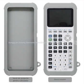 Husă de protecție din silicon pentru calculatorul grafic TI-84 Plus CE, anti-derapare și protecție la căderi