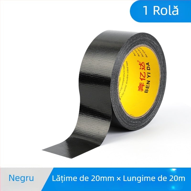 Bandă de reparație pentru scurgeri la țevi – bază textilă, autoadezivă, rezistentă la apă, etanșare pentru țevi, chiuvete și mașini de spălat