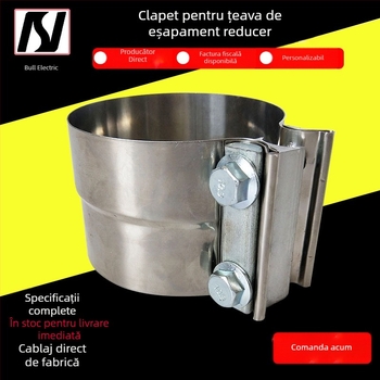 Buffalo conductă de evacuare auto din oțel inoxidabil, cu clemă universală pentru țevi (Brand: Buffalo; Categorie: Accesorii auto; Material: Oțel inoxidabil)