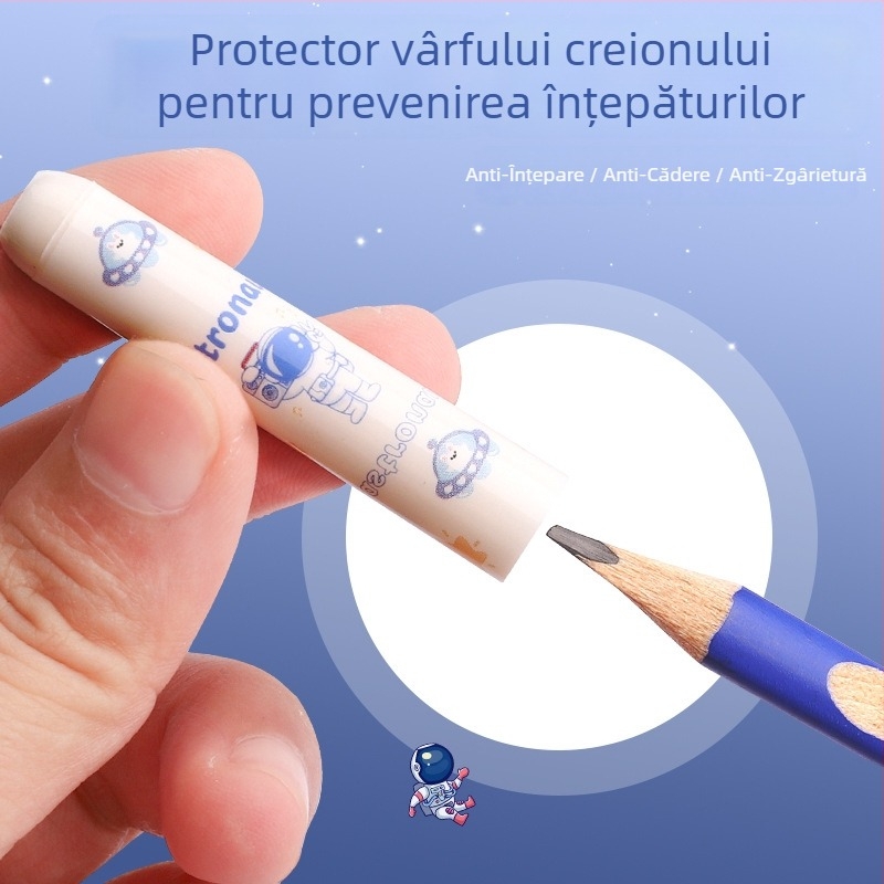 Cap de creion extensibil, din plastic, ambalat în cutie