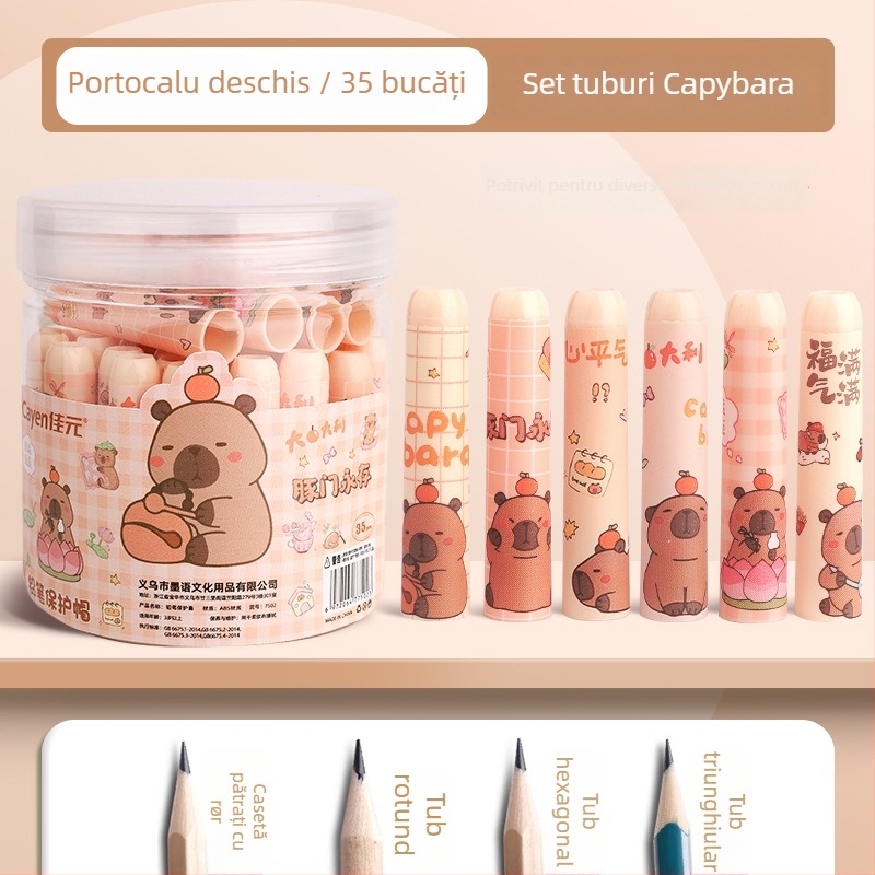 Cap de creion extensibil, din plastic, ambalat în cutie