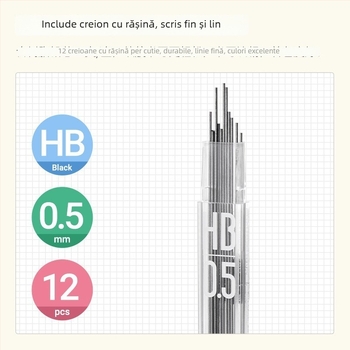 KACO creion mecanic Duplo, corp din plastic, set de 12 bucăți