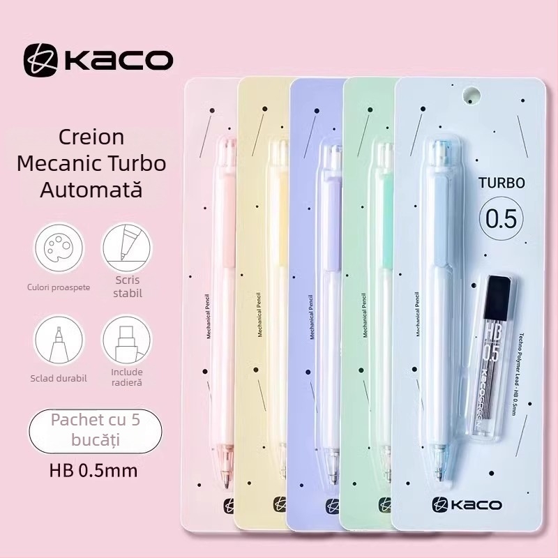 KACO creion mecanic Duplo, corp din plastic, set de 12 bucăți