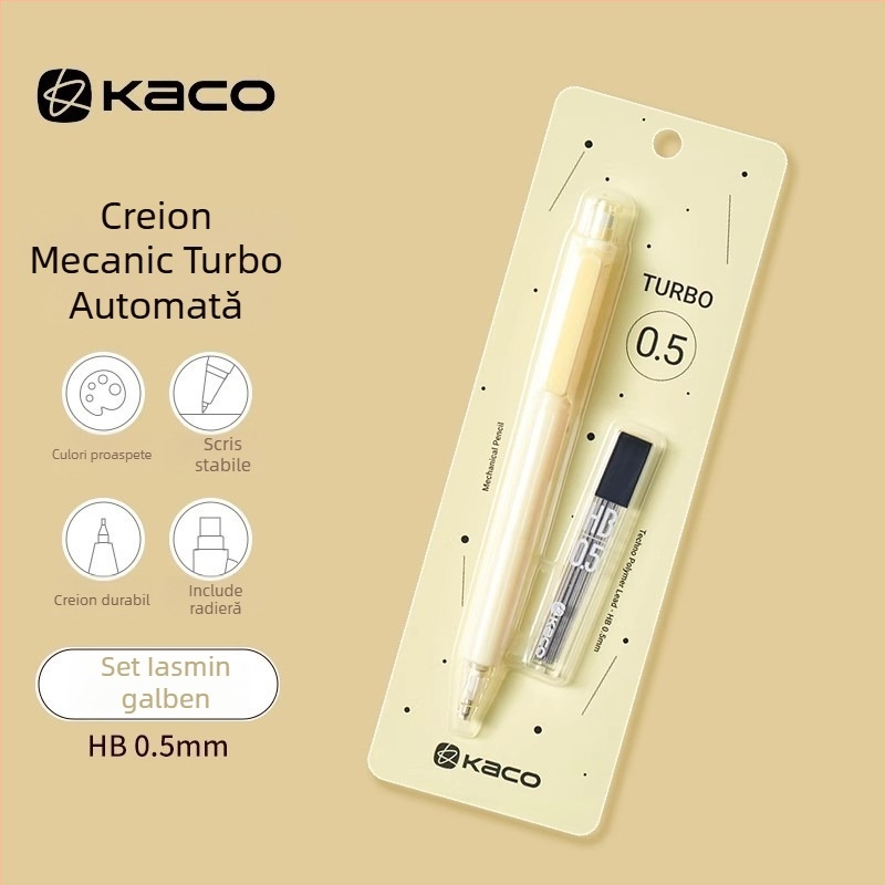 KACO creion mecanic Duplo, corp din plastic, set de 12 bucăți