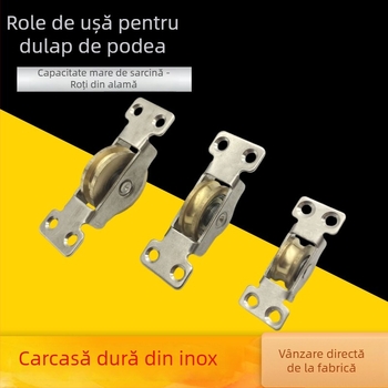 Roți pentru uși glisante de dulap de bază (Material: Cupru; Model: Roți pentru uși glisante de dulap de bază; Aplicație: role pentru uși și ferestre; Stil: Simplitate modernă)