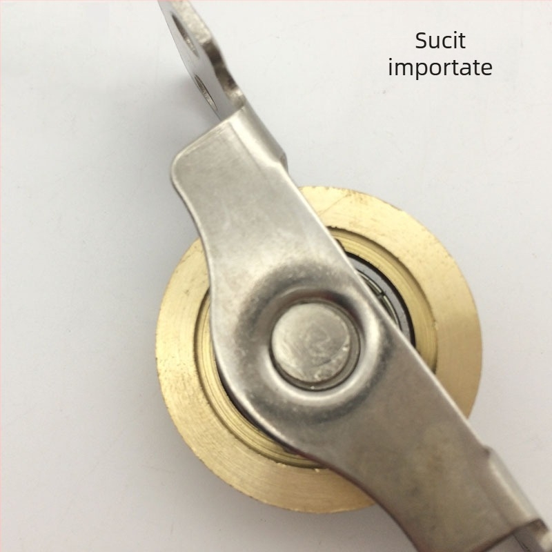 Roți pentru uși glisante de dulap de bază (Material: Cupru; Model: Roți pentru uși glisante de dulap de bază; Aplicație: role pentru uși și ferestre; Stil: Simplitate modernă)