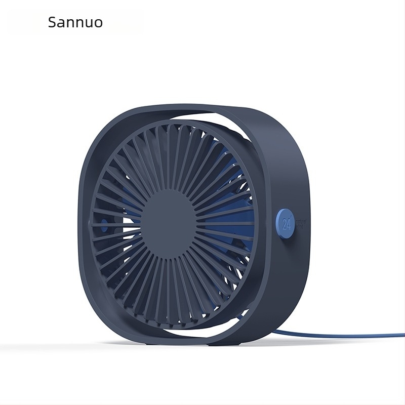 Ventilator de birou USB Three Lives, motor brushless, 5 palete, 5V/5W, zgomot sub 36 dB