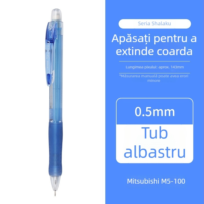 Creion mecanic M5-100 UNI/Mitsubishi, corp din plastic, 12 buc. per cutie, pentru scriere