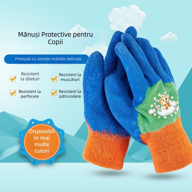 Mănuși impermeabile pentru copii, pentru explorări în mare și snorkeling – anti-tăiere, 55 g, Rebound