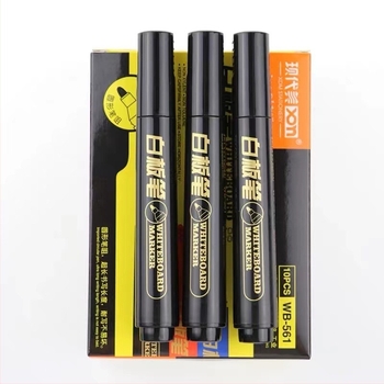 Marker pentru tablă albă WB561, vârf din fibră, priză confortabilă, scriere lină, cerneală continuă