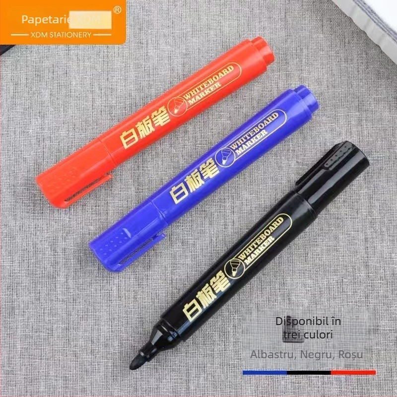 Marker pentru tablă albă WB561, vârf din fibră, priză confortabilă, scriere lină, cerneală continuă