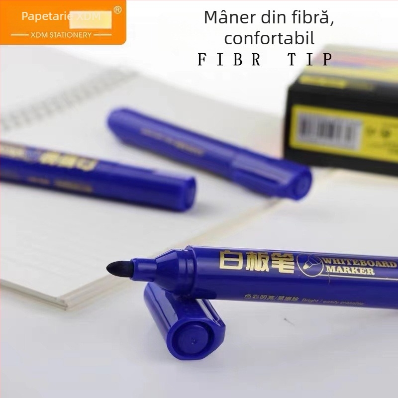 Marker pentru tablă albă WB561, vârf din fibră, priză confortabilă, scriere lină, cerneală continuă