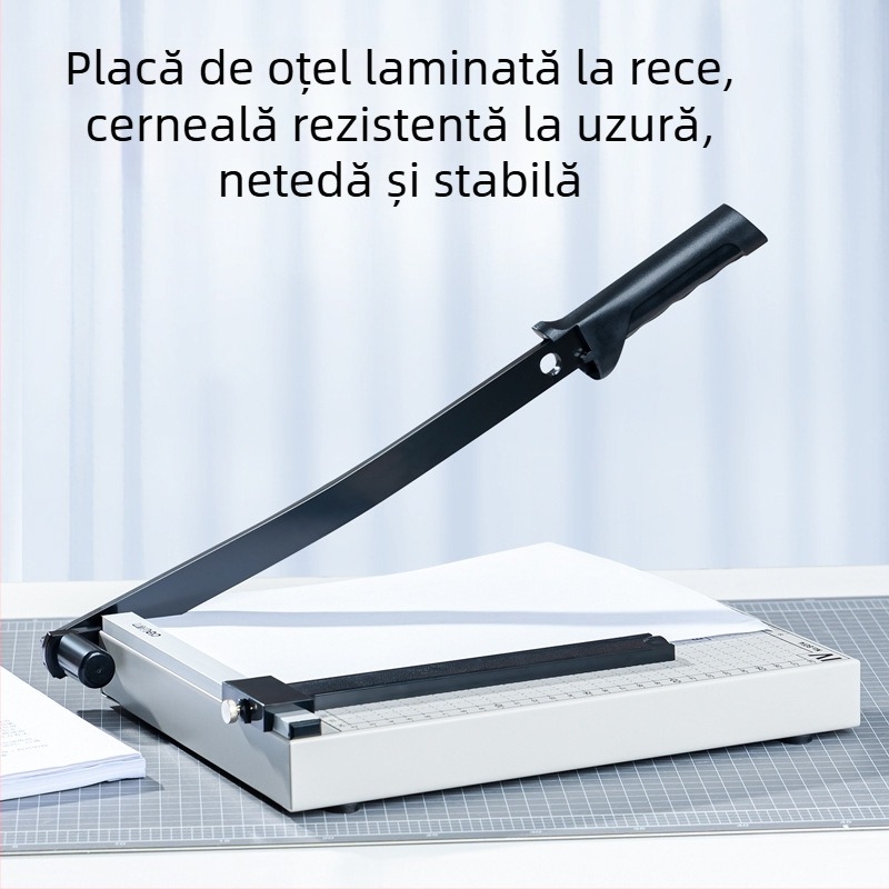 Deli 8014 tăietor de hârtie metalic de birou